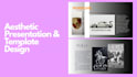 design aesthetic social media graphics and posts