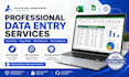 ido professional data entry, copy paste and web research