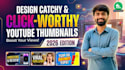 design a high CTR youtube thumbnail