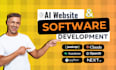 develop ai website , ai chatbot , ai saas , ai software, ai web application