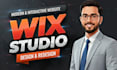 design and redesign interactive wix studio website, figma to wix, wix seo