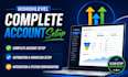 setup gohighlevel CRM funnels websites and automation workflows