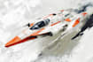 illustrate a sci fi spaceship design