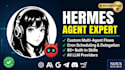 setup hermes agent automated self learning multi agent system