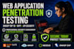 perform professional web application penetration testing