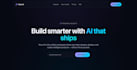 build a stunning ai saas landing page in react