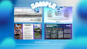 design creative and eye catching presentation slides