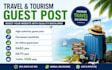 publish powerful tourism guest posts with SEO backlinks