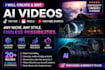 create engaging ai videos for tiktok, ig, and yt