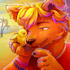 create furry art, digital art, fanart, portrait