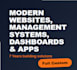 build custom websites, apps and manager system