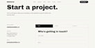 build a multi page agency or startup website