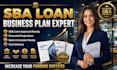 write a professional business plan and sba loan proposal