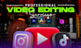 do professional video editing