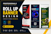 design professional roll up, pull up and retractable banner