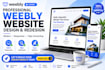 design redesign a professional weebly website