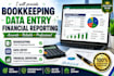 do bookkeeping, data entry and financial reports profession