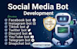 develop social media bot, facebook bot and instagram bot