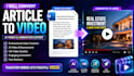 convert article to video with ai video animation,
