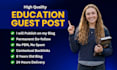publish education guest post on my blog