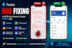 fix bugs in your flutter mobile app for android and ios