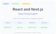 fix your react nextjs bugs and javascript errors fast