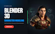 create blender 3d character model rig and game ready character