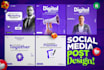 create graphics for facebook, premium creative ad posts, insta post design