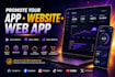 do mobile app promotion app install ios website app promotion twitter shoutout