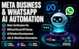 fix meta business verification, whatsapp API setup and n8n ai chatbot agent