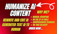 manually edit, rewrite proofread humanize ai generated content text book edit