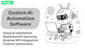 build ai business automation softwares and workflow tools