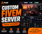build a custom fivem server