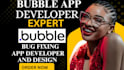 build bubble io web app bubble saas bubble mvp bubble app design custom no code