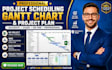 create gantt chart, project tracker, raci matrix, project schedule and wbs