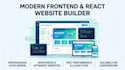 build a responsive website using HTML CSS javascript and react
