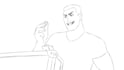 create 2d line art, 2d pencil sketch or 2d traditional animation