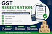 do gst registration and filing with free consultation
