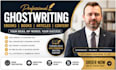 ghostwrite a professional ebook, nonfiction book, article, and content