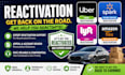 uber reactivation, spark driver reactivation, lyft, amazon flex reactivation