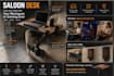 design ergonomic sofa attachment into a home office or gaming setup