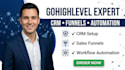 setup gohighlevel CRM automation funnels saas and lead generation