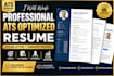 write executive resume, CV and linkedin profile optimization