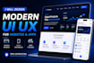 create modern frontend websites