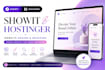 hostinger showit website design showit redesign website hostinger website design
