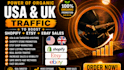 do organic USA,UK to boost shopify sales ebay etsy promotion