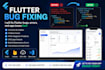 fix flutter bugs, errors, and app issues
