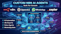 build n8n ai agents chatbots voice agents and workflow automation