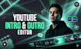 create a cinematic youtube intro and outro video