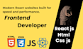 react js web app